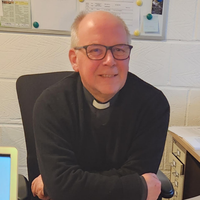 Fr Jack Lustead smiling